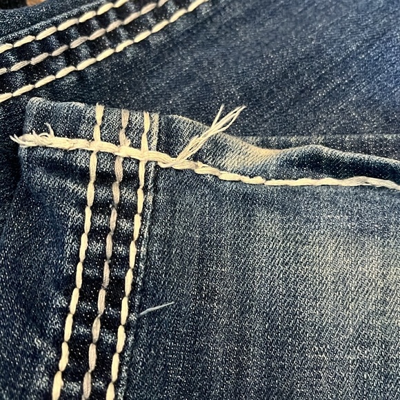 Rock Revival Amy Easy Boot Embellished Dark Sz 31x32 - Picture 7 of 7